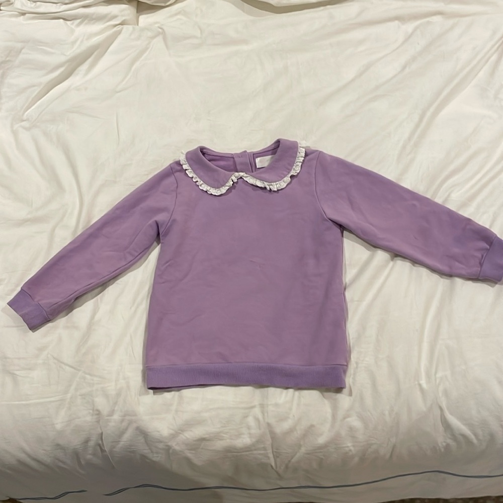 Cecil and Lou eyelet sweatshirt | size 8